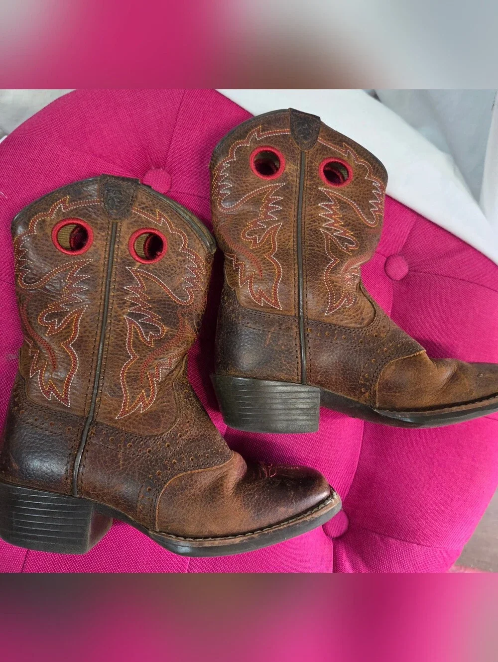 Ariat kids leather